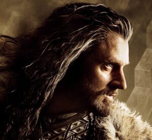 Thorin Escudo de Carvalho em cena de O Hobbit – A Desolação de Smaug.